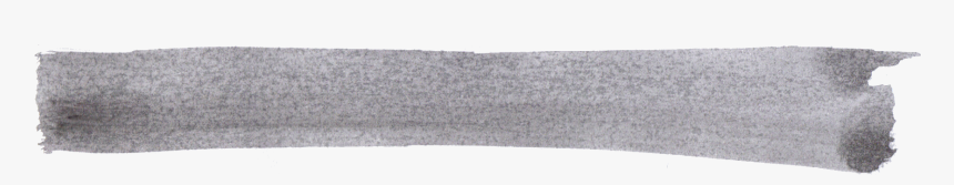 Gray Watercolor Brush Stroke, HD Png Download