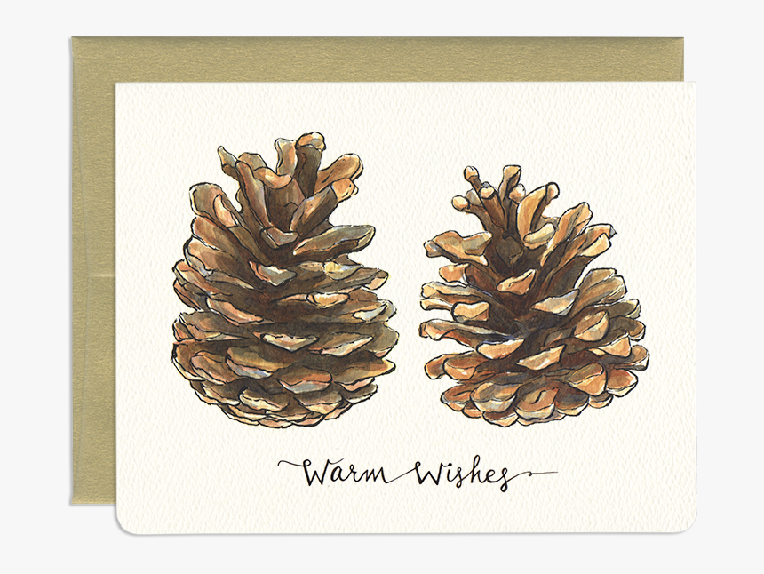 Nature Holiday Greeting Card - Pine Cone Puns, HD Png Download