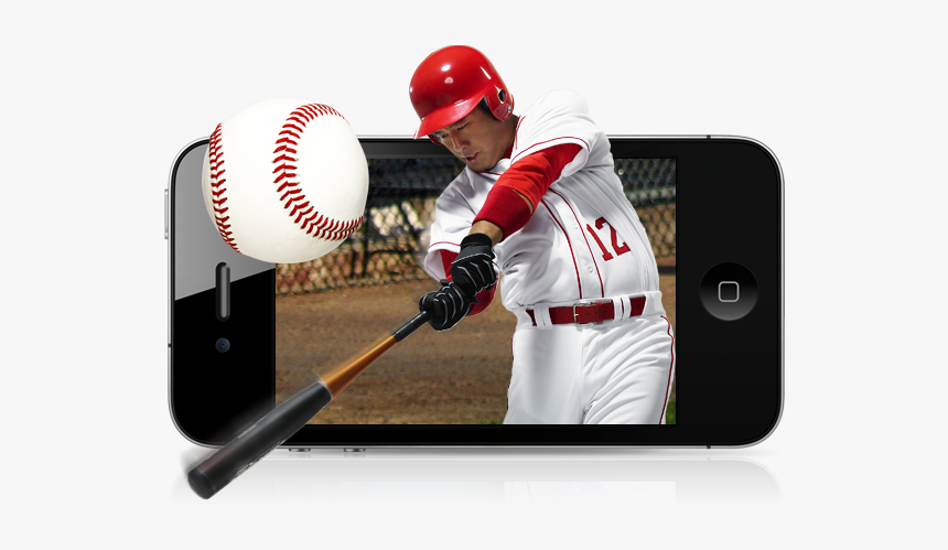 Dish Mlb Extra Innings Batter Swinging Out Of Mobile - College Baseball, HD Png Download
