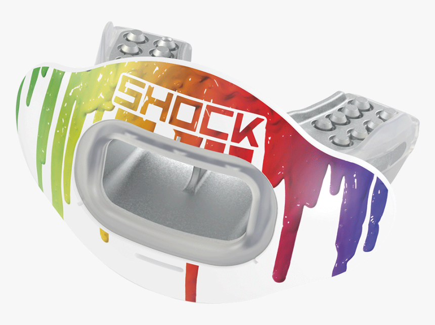Interchange Lip Guard Mouthpiece Printed Shield 
 Class - Shock Doctor Interchange Mouthguard, HD Png Download