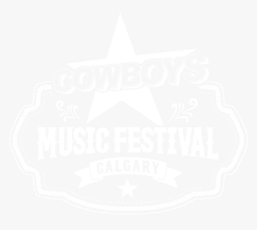 Cowboys Music Festival 01 Calgary 01 - Johns Hopkins Logo White, HD Png Download