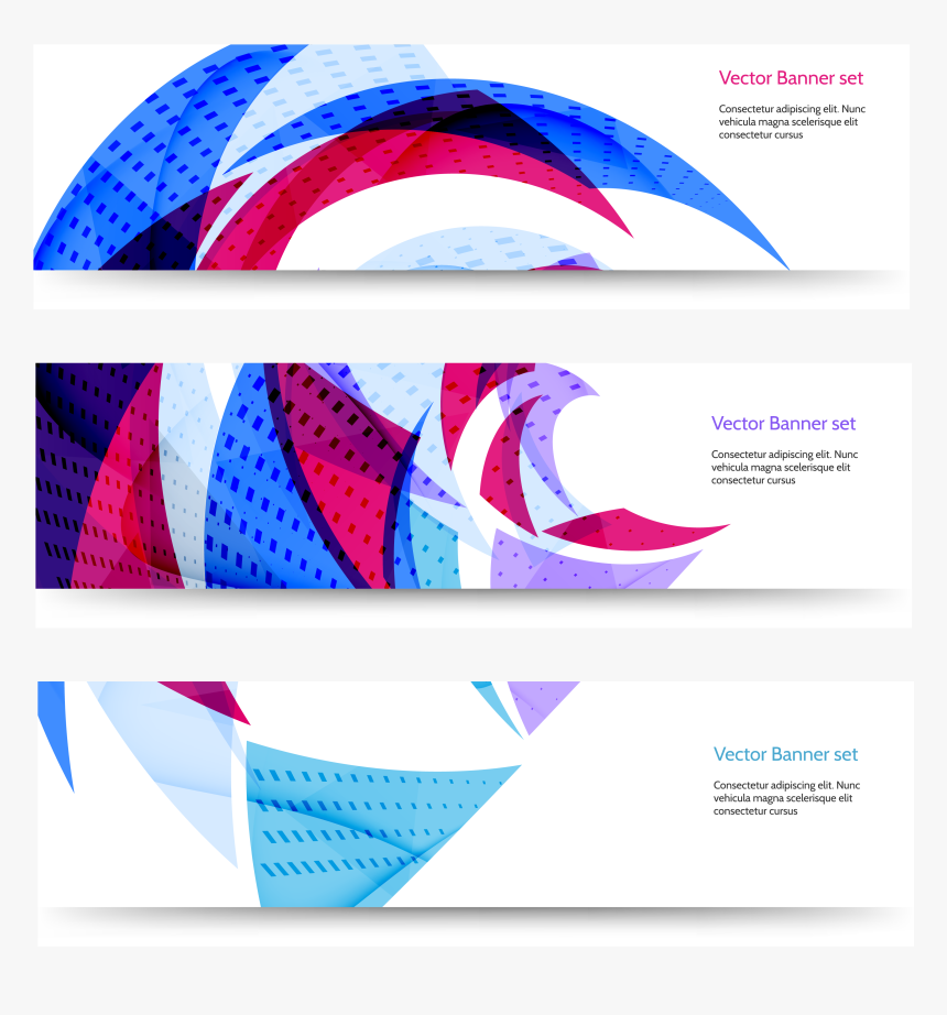 Web Geometry Euclidean Banners - Web Banner, HD Png Download