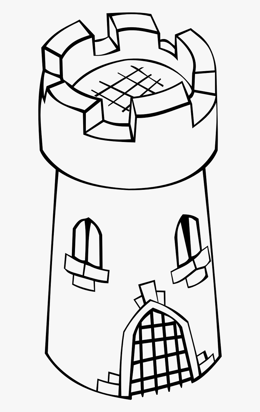 Tower Brick Castle Free Photo - Tower Clip Art, HD Png Download