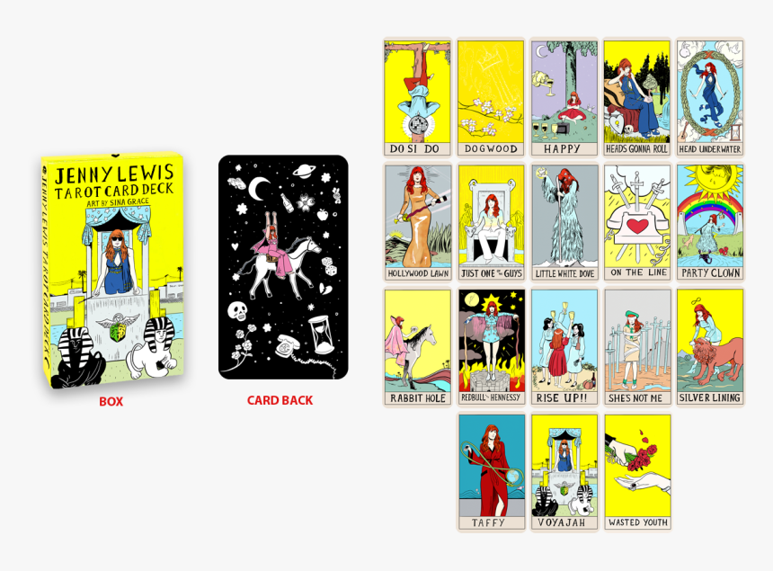 Jenny Lewis Tarot Cards, HD Png Download