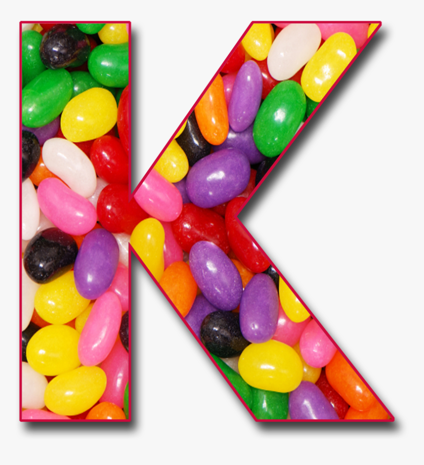 Jelly Bean Letter Png, Transparent Png