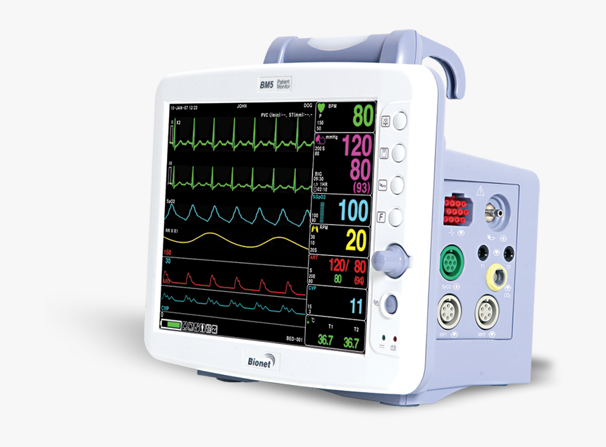Heart Rate Monitor Machine Png - Bionet Bm5, Transparent Png