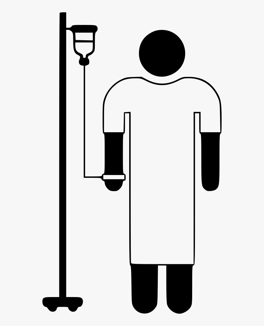 Man Person Patient Hospital Comments - Patient Clipart, HD Png Download