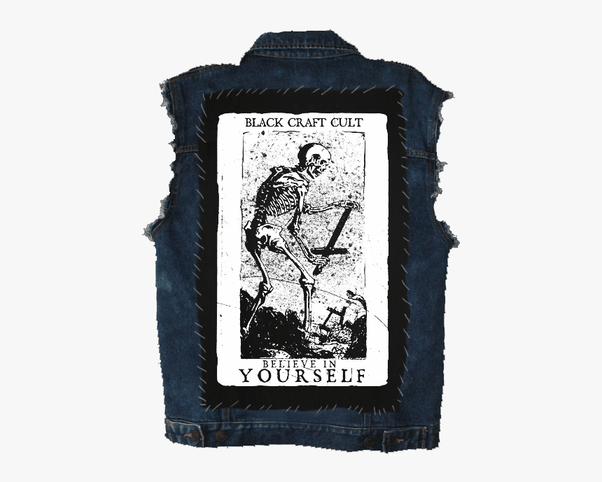 Believe In Yourself - Black Craft Cult Backpatch, HD Png Download
