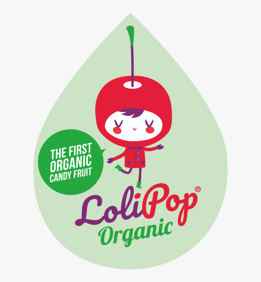 Lolipop Organic Apple Logo - Canteen, HD Png Download
