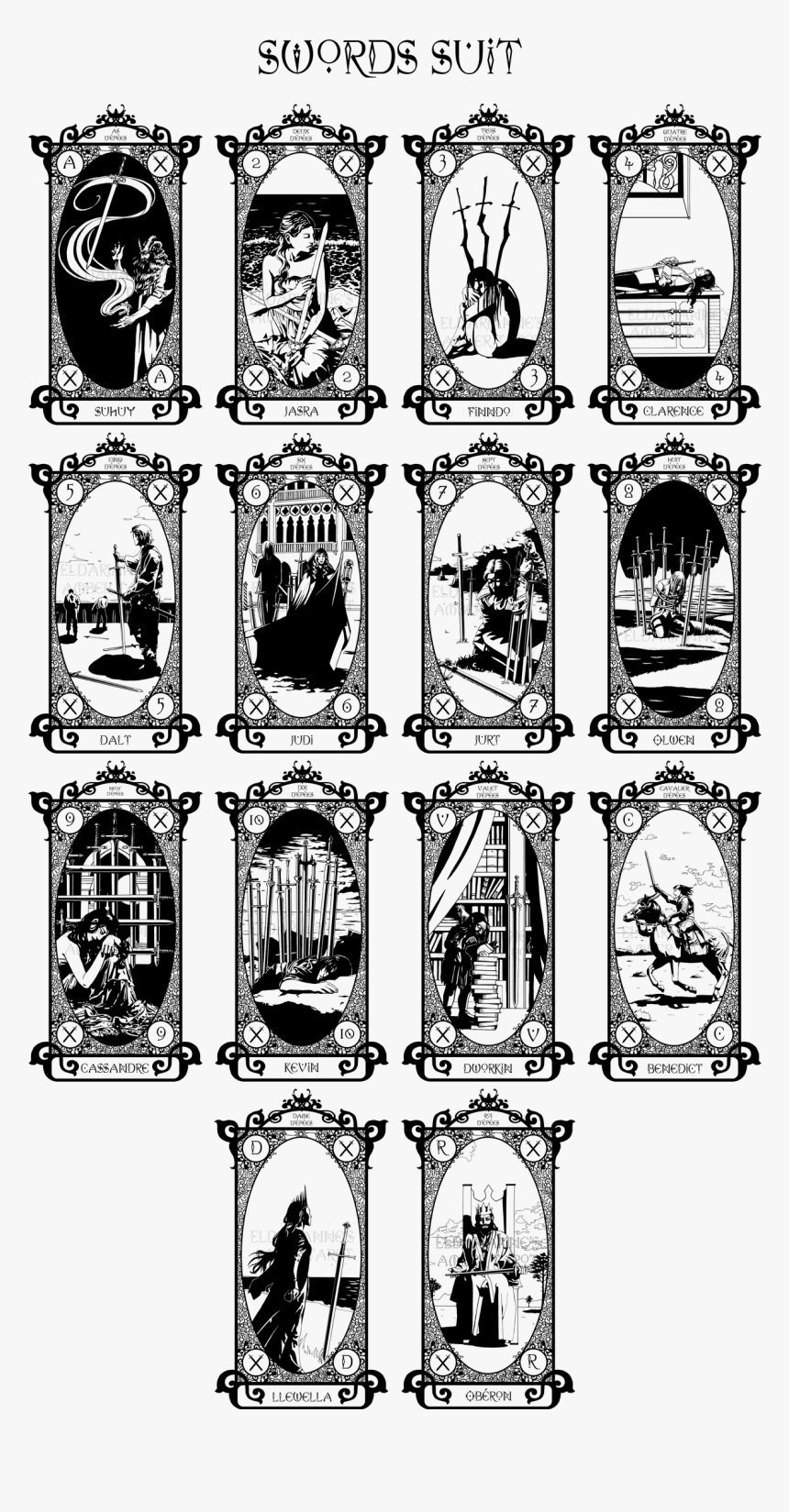 Tarot Cards Clipart Transparent - Chronicles Of Amber Trumps, HD Png Download