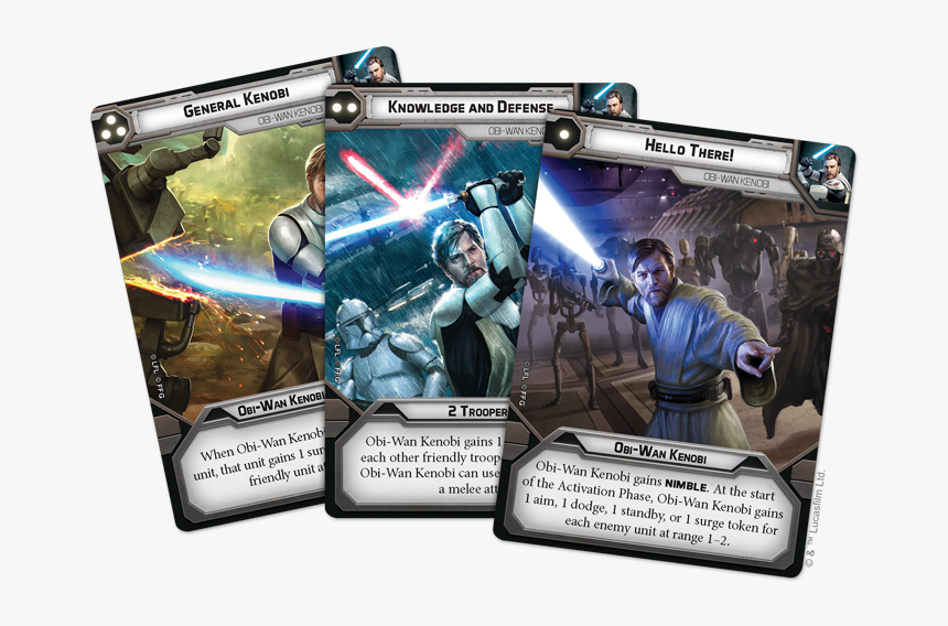Star Wars Legion Jyn Erso Command Cards, HD Png Download