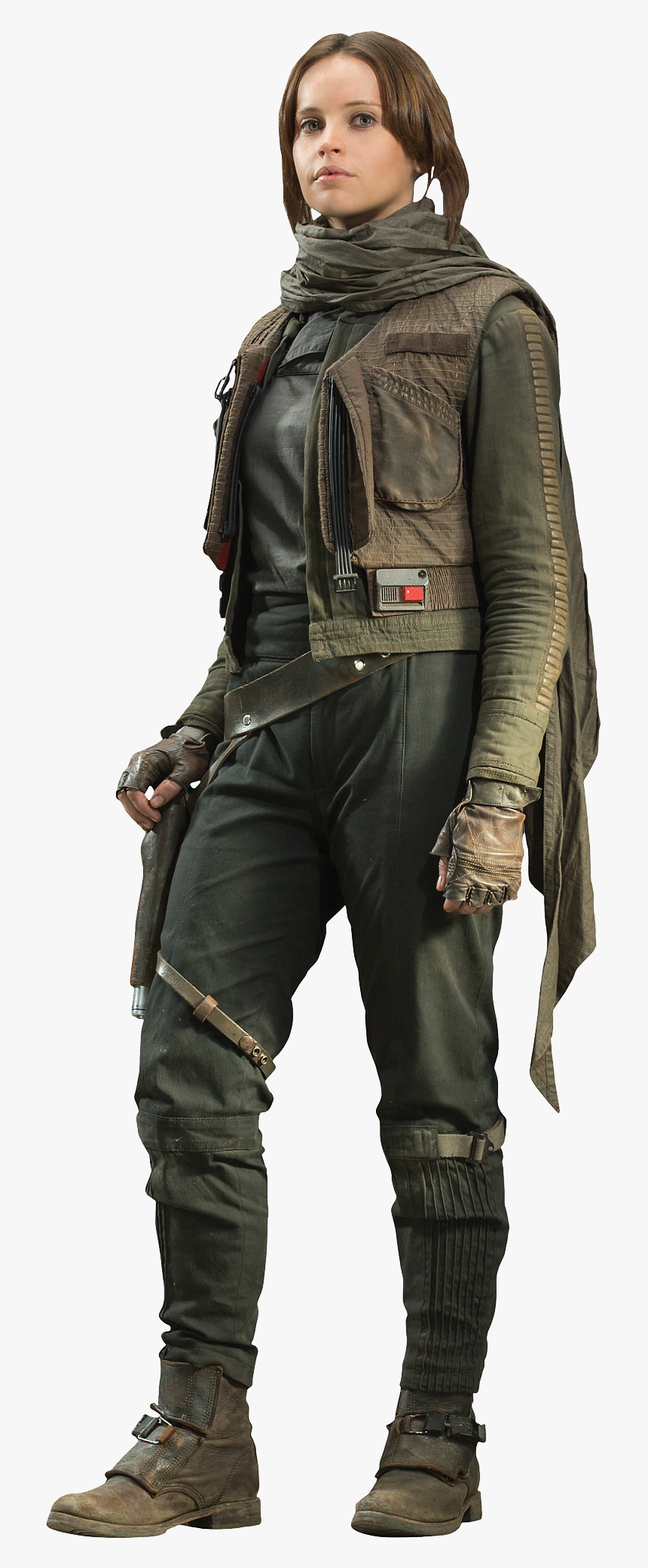 Star Wars Rogue One Jyn Erso Costume, HD Png Download