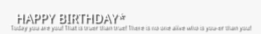 Happy Birthday Png Text Effect, Transparent Png