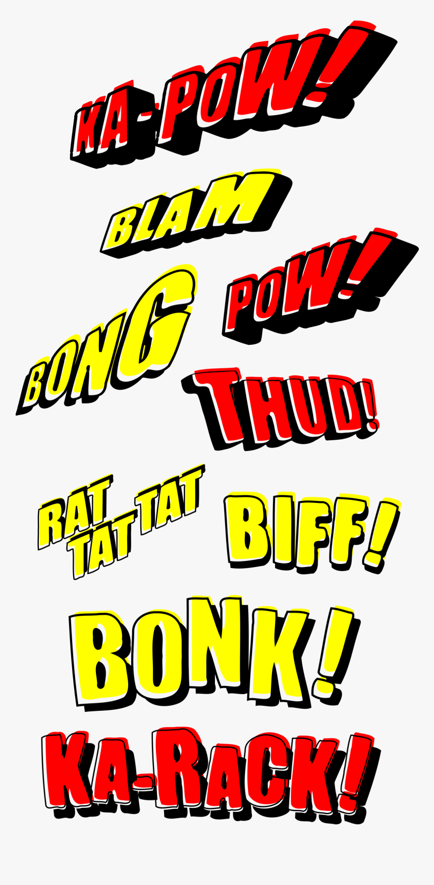 Download Clip Art Library Download Tape By Quick Stop - Transparent Comic Book Sound Effect, HD Png Download