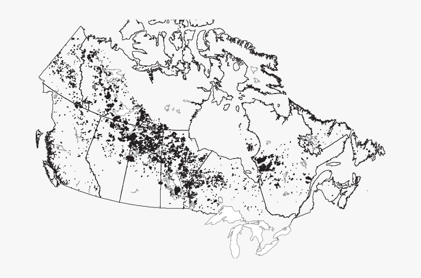 Map Of Large Fires In Canada, - Forest Regions Of Canada, HD Png Download