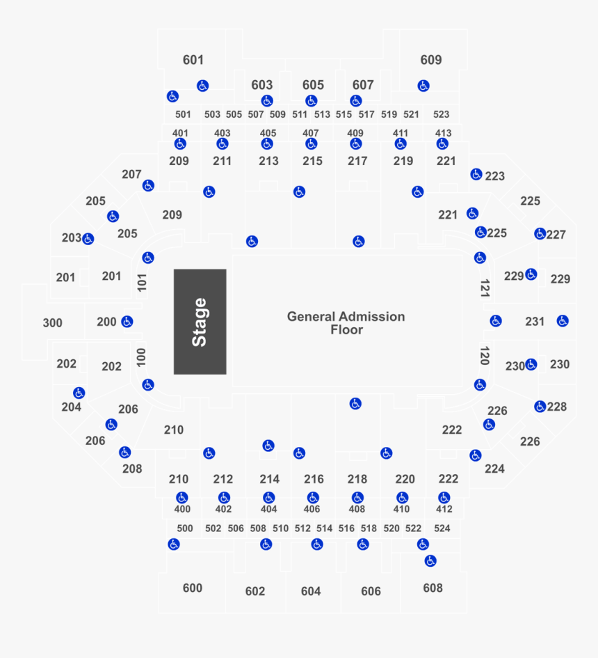 Fort Wayne Coliseum How Section 228 Row 22, HD Png Download