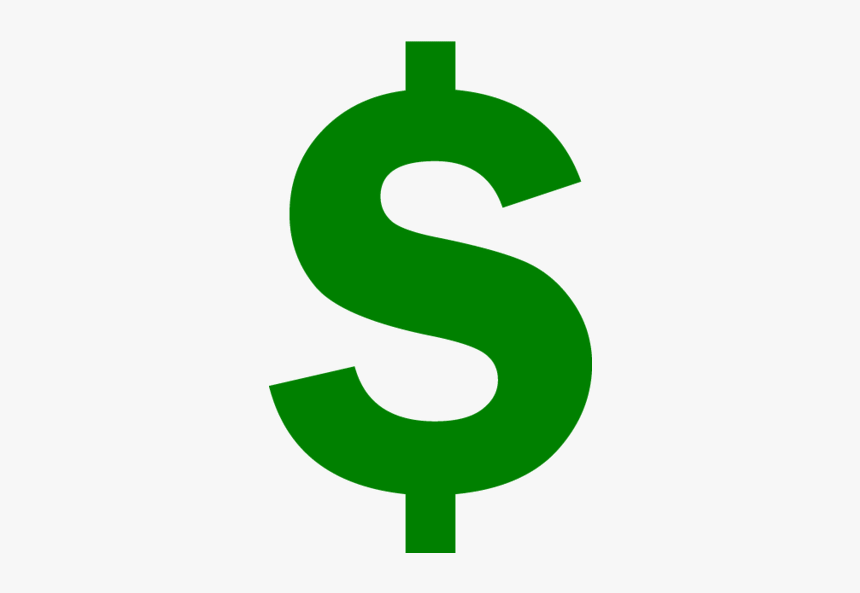 Dollar - Dollar Sign Free Icon, HD Png Download