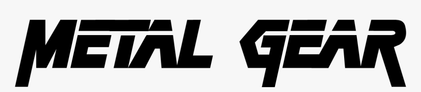 Metal Gear Logo Transparent, HD Png Download