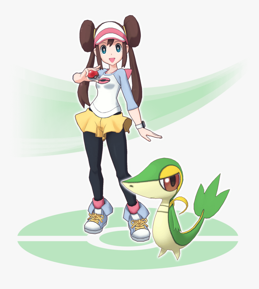 Pokemon Masters Rosa Serperior, HD Png Download