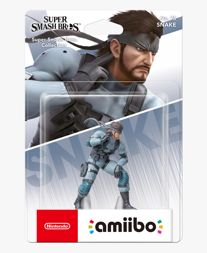Super Smash Bros Amiibo Snake, HD Png Download