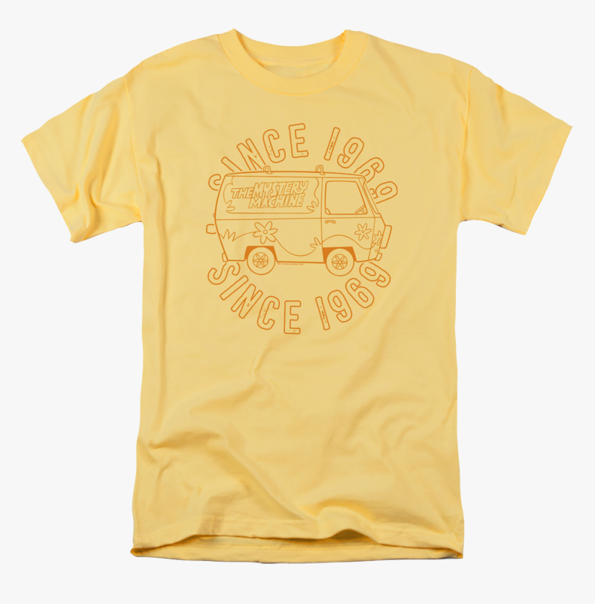 Mystery Machine Since 1969 Scooby Doo T Shirt - Literary T Shirts, HD Png Download