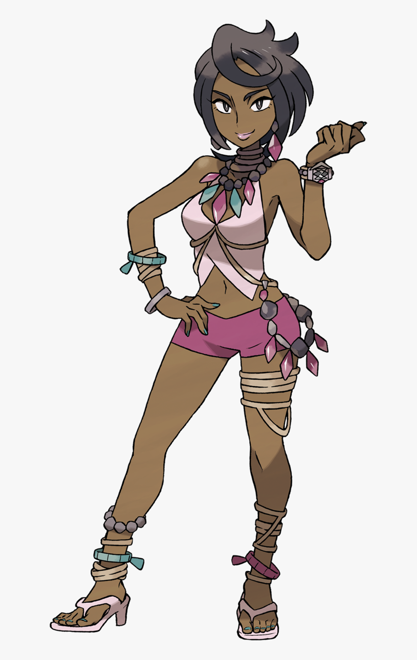 Sun Moon Olivia - Pokemon Sun And Moon Olivia, HD Png Download