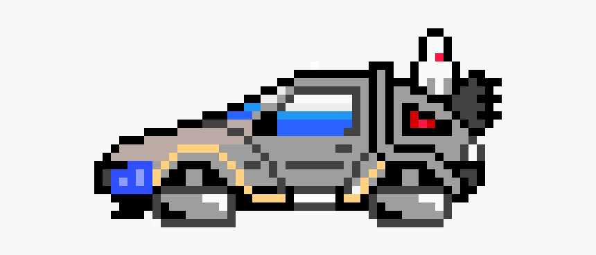 Back To The Future Perler Beads, HD Png Download