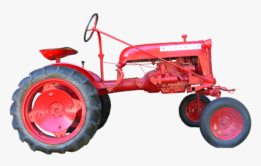 Tractor, Transport, Work, Field, Old, Agriculture , - Tractor, HD Png Download