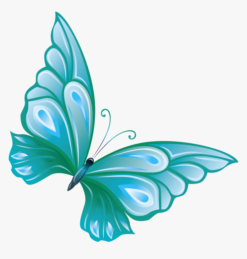 Butterfly Cliparts Background Png Download - Butterfly Clipart With Transparent Background, Png Download