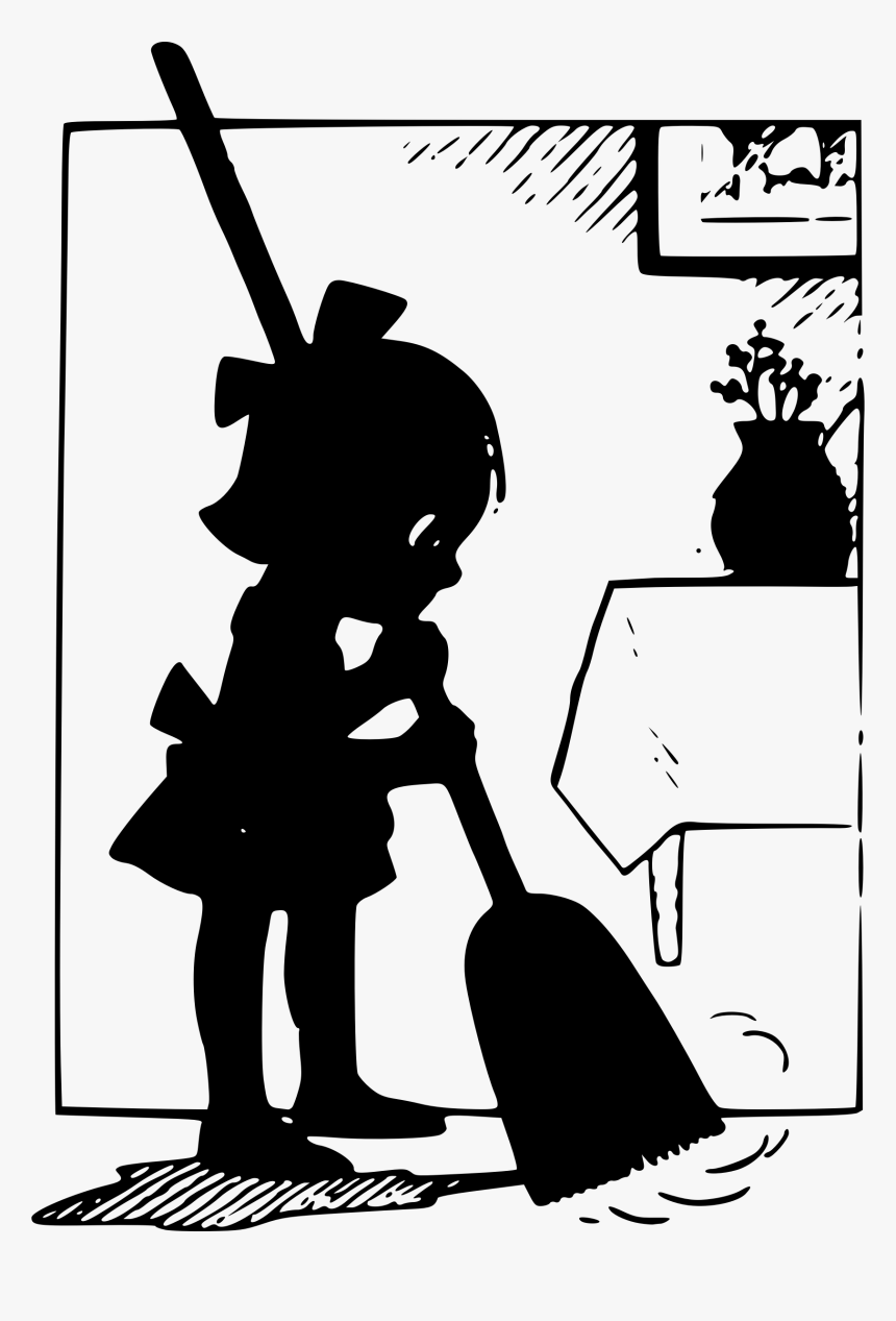 Chores Clipart Black And White, HD Png Download