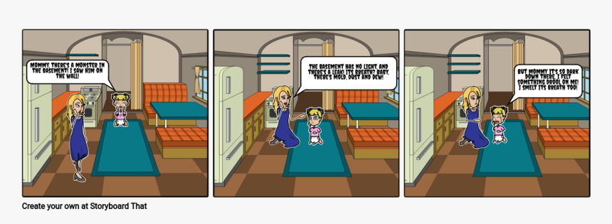 Baby In The Bottle Story Board, HD Png Download