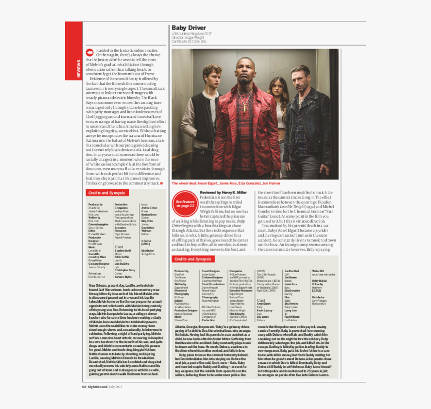 Baby Driver, HD Png Download