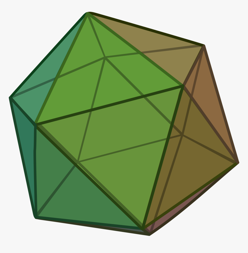 Icosahedron Gif, HD Png Download