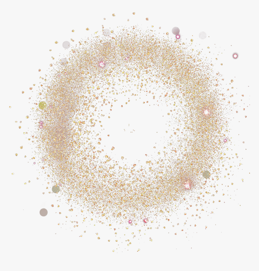 Glowing Particles Png - Circle, Transparent Png
