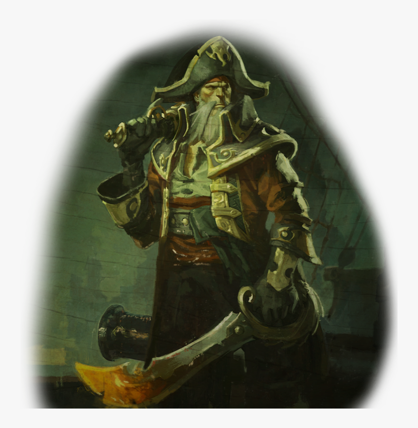 Captain Gangplank Log In Screen, HD Png Download