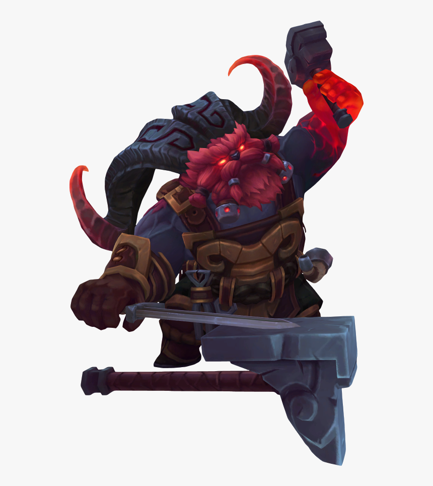 ​ - Ornn Lol Hammer, HD Png Download