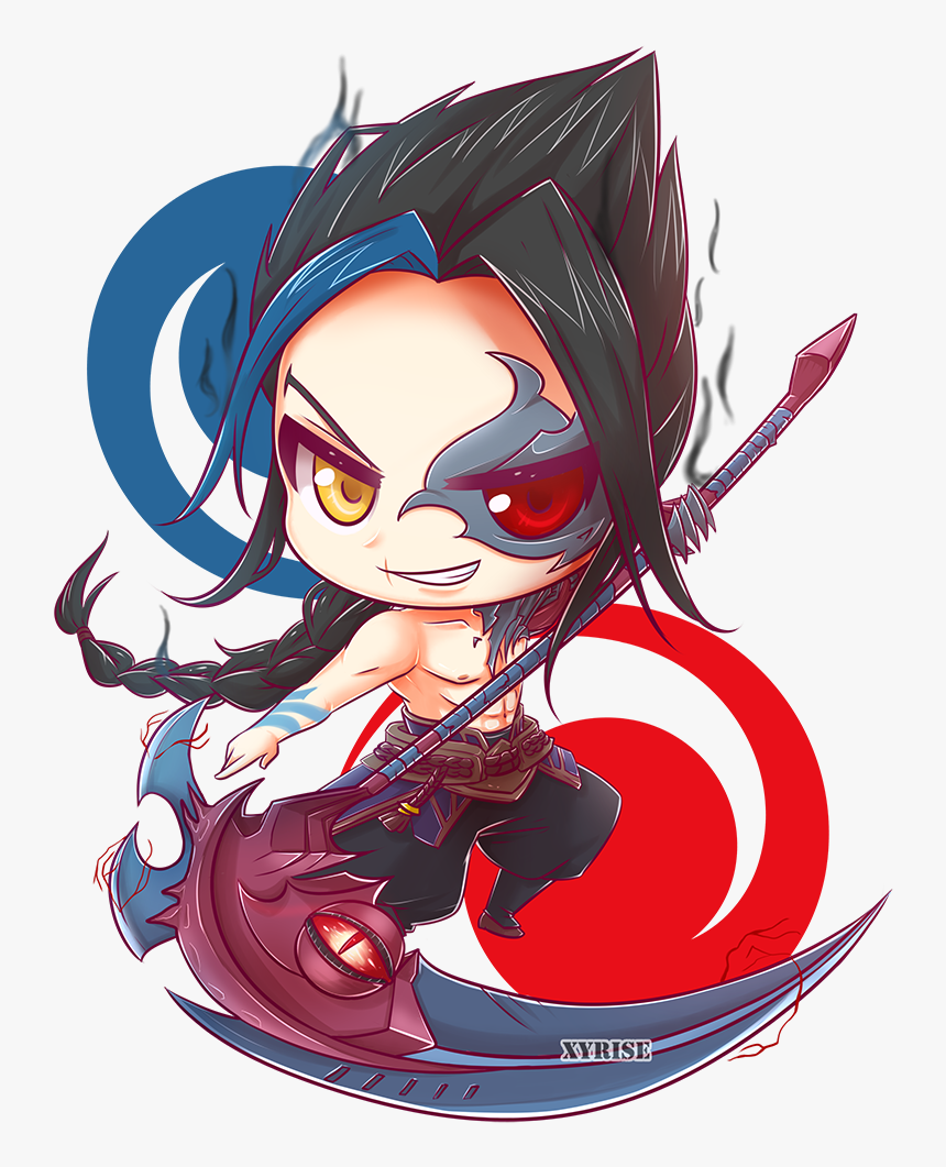 League Of Legends Chibi Kayn, HD Png Download