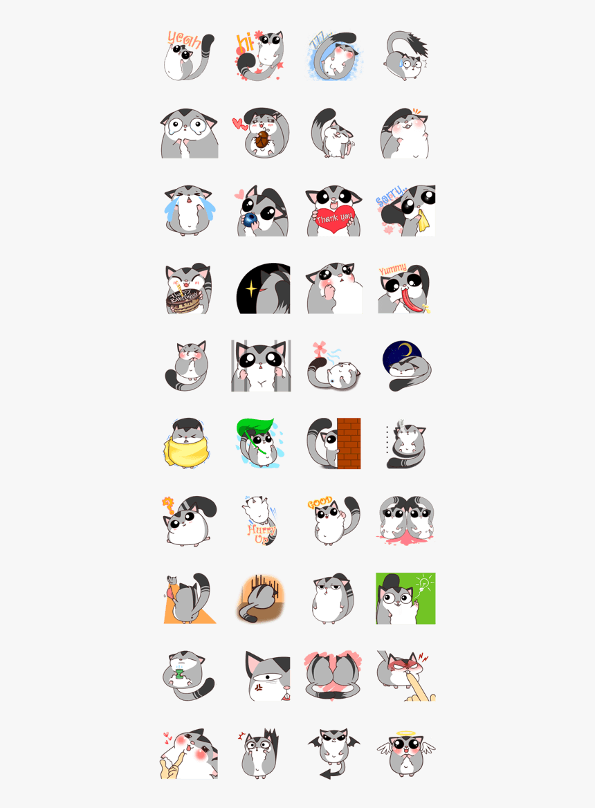 line sticker sugar glider hd png download transparent png image pngitem line sticker sugar glider hd png