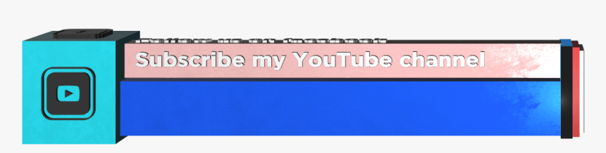 Youtube Lower Third Template Social Media Pack Mtc - Lower Third Social Media Free Png, Transparent Png
