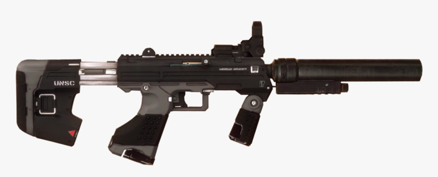 Transparent Gun Muzzle Flash Png - Halo 3 Smg, Png Download