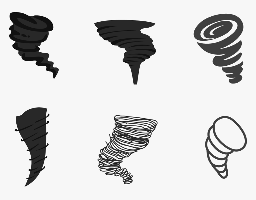 Euclidean Vector Tornado Icon - Tornado Icono, HD Png Download