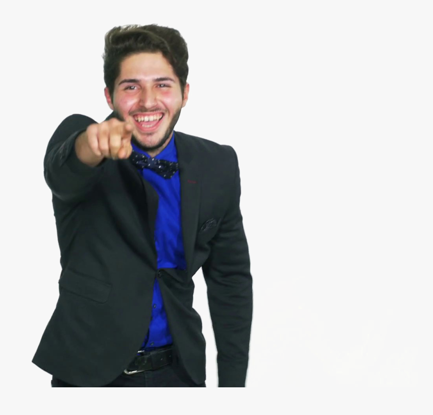 Transparent Guy Pointing Clipart - Formal Wear, HD Png Download