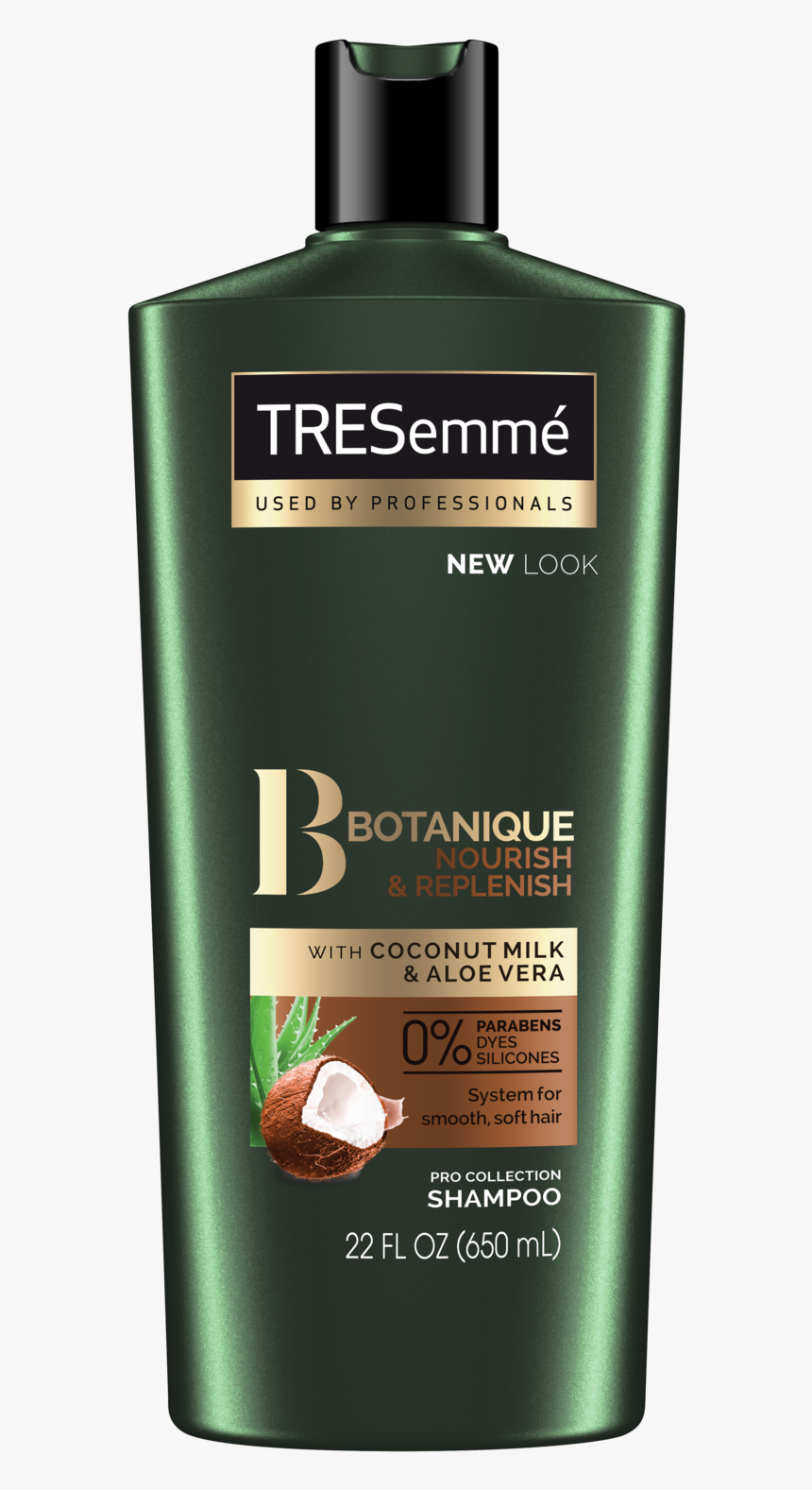 Tresemme Coconut Milk And Aloe Vera Shampoo, HD Png Download