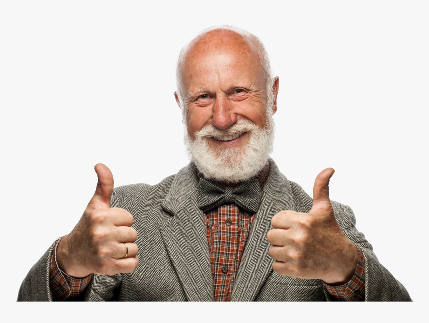 Transparent Old Man Png, Png Download