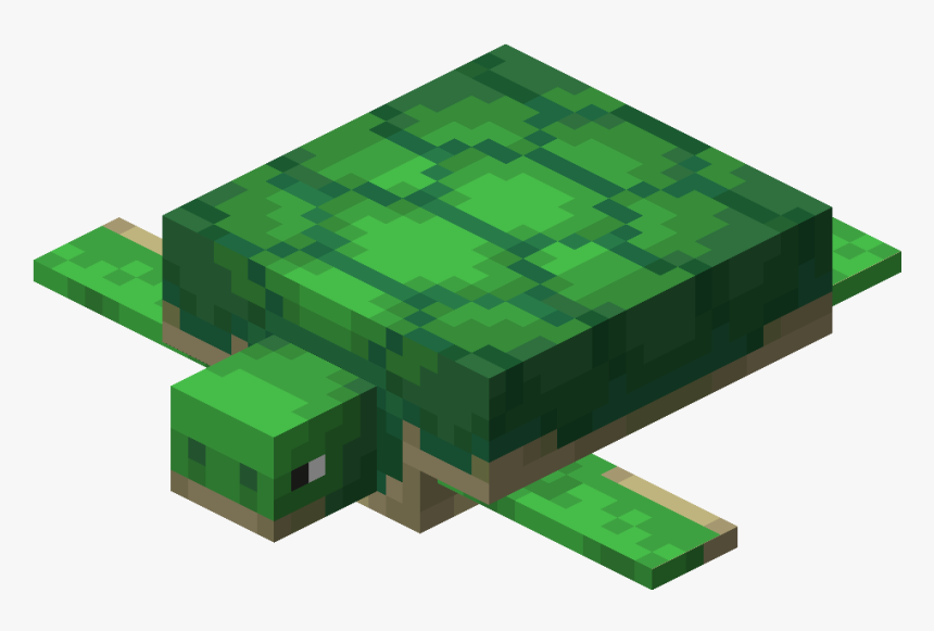 Turtle - Minecraft Turtle Transparent, HD Png Download