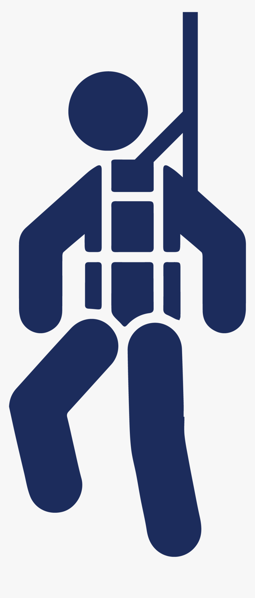 Transparent Construction Worker Icon Png - Fall Protection Icon Png, Png Download