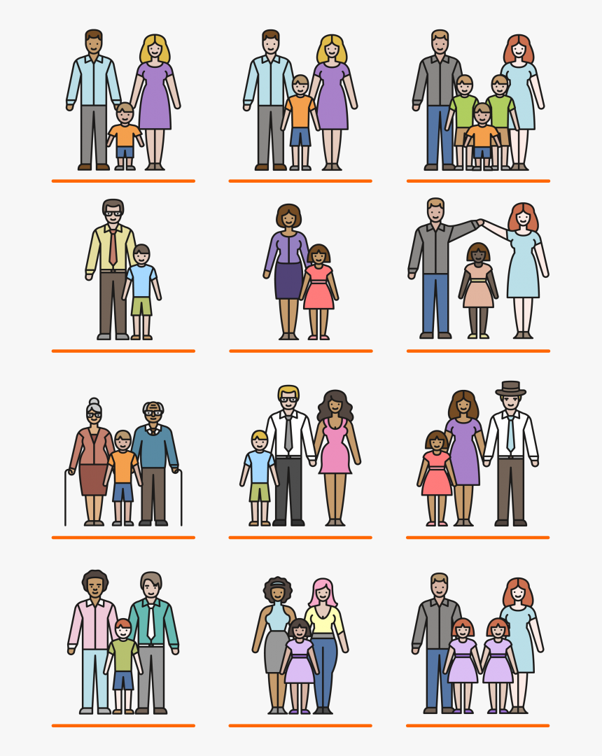 Tipos De Familia Actuales, HD Png Download