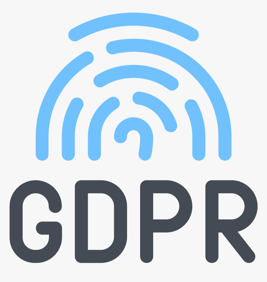 Gdpr Fingerprint Icon - Graphics, HD Png Download