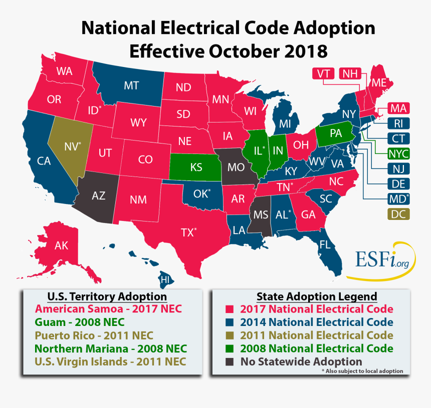 National Electrical Code Adoption - Measles Outbreak 2015, HD Png Download