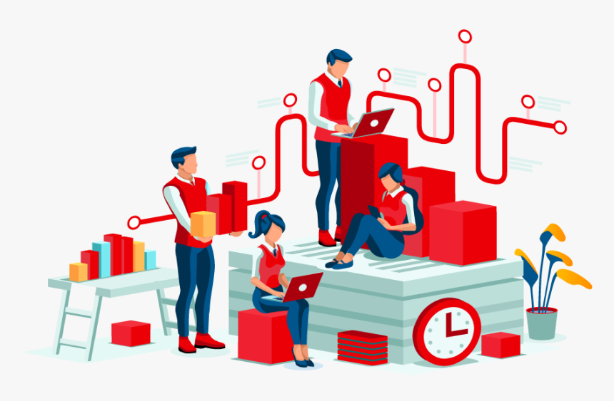 Supply And Demand Planning Illustration, HD Png Download